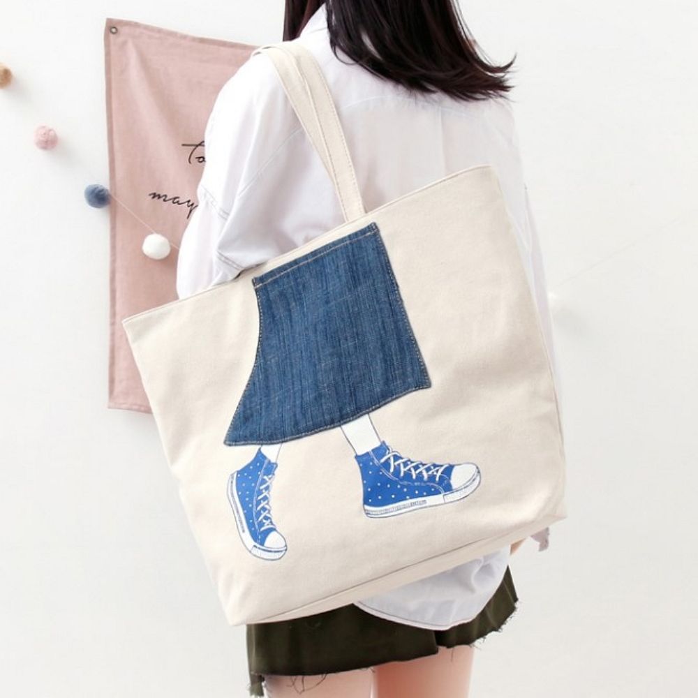 에코백 숄더 미니 캐주얼 학생 버스 백팩 데일리