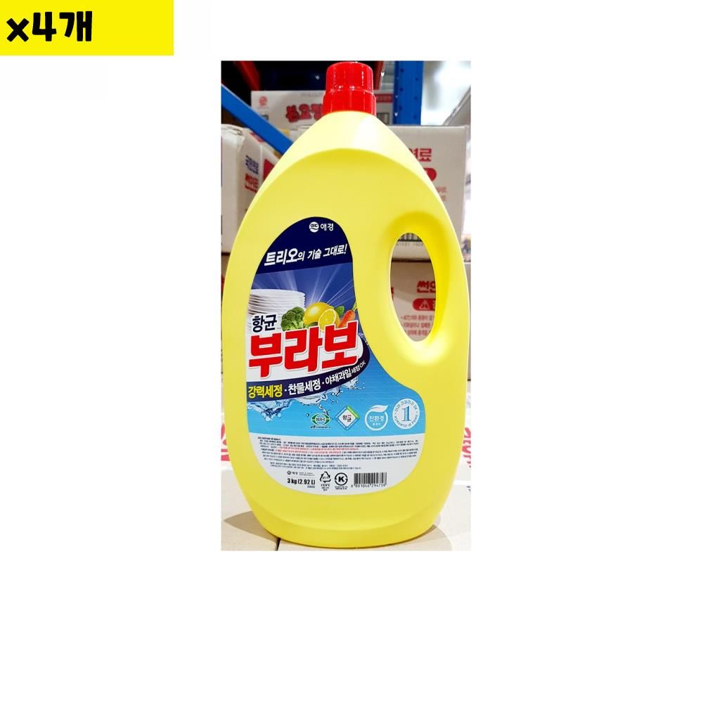 트리오 애경 3Kg x4개 식자재 용품 유통 도매