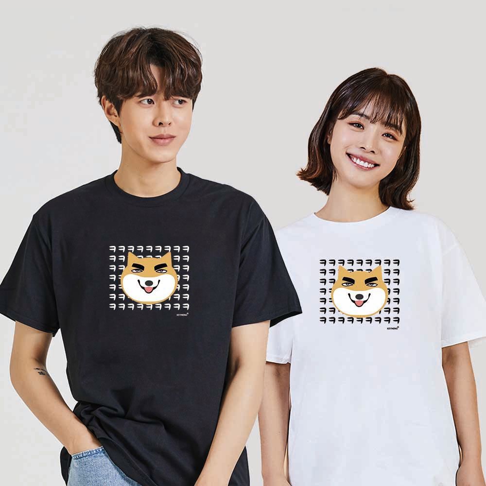 도지코인시바견진돗개1 반팔티 오버핏 AQ