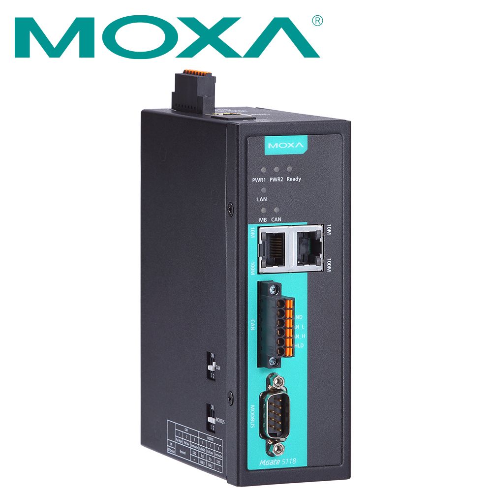 MGate 5118 SAE J1939 to Modbus PROFINET Et KW1601