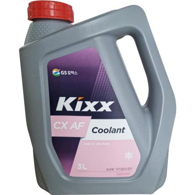 GS칼텍스 부동액 Kixx CX AF COOLANT_4_3L(적색) 1E