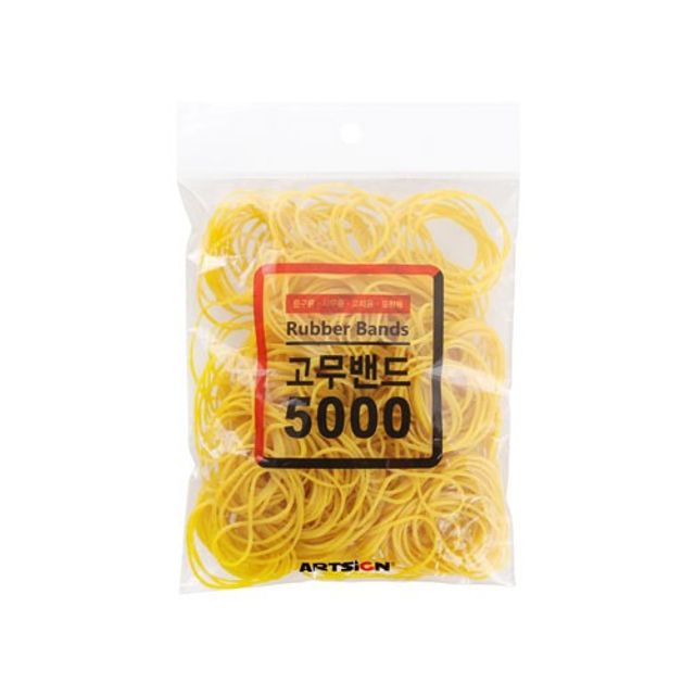 아트사인 고무밴드 5000 10묶음 code 0034