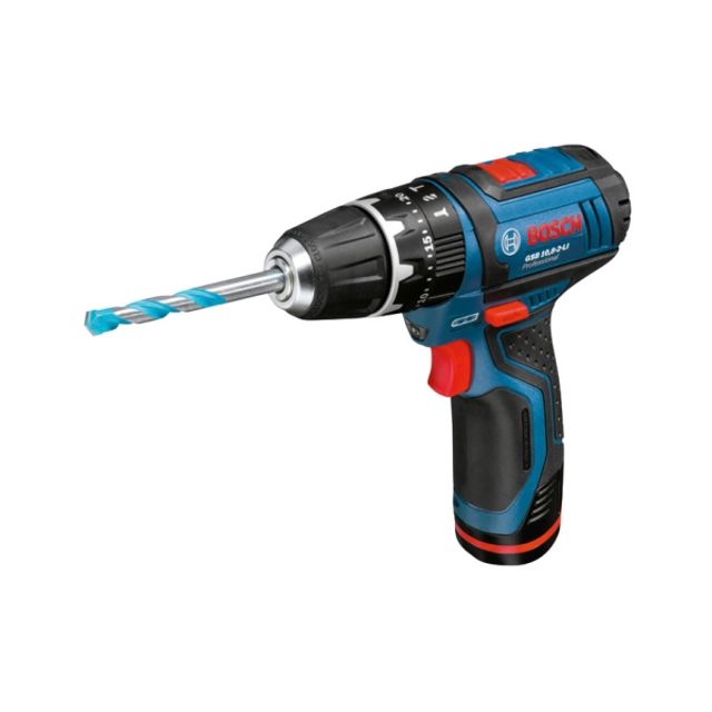 충전임팩드릴 10.8V 리튬 2.0Ah 10mm 0-380/1300rpm