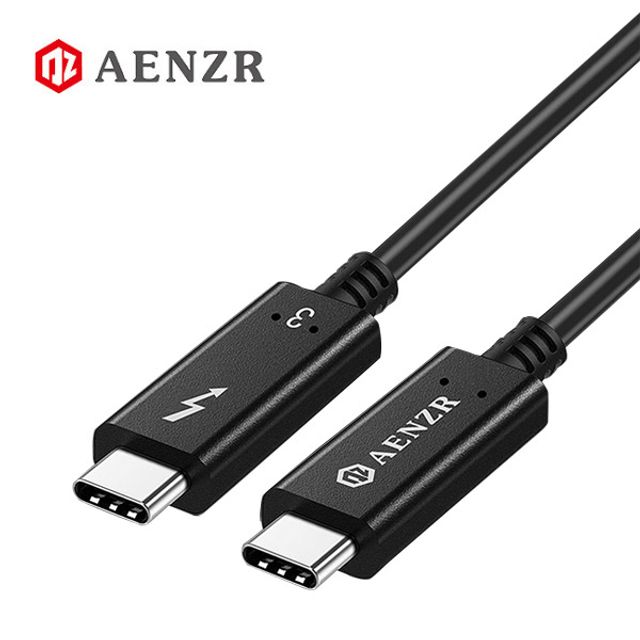 AENZR 썬더볼트3 USB Type-C 고속충전 케이블 50CM