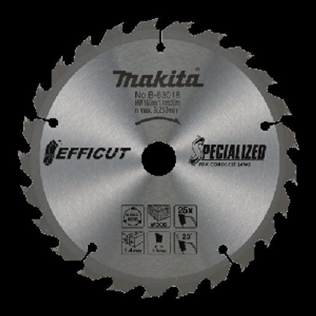 MAKITA 팁쇼 B-63018/나무 6.5인 치(165)x20x25Tx1.4