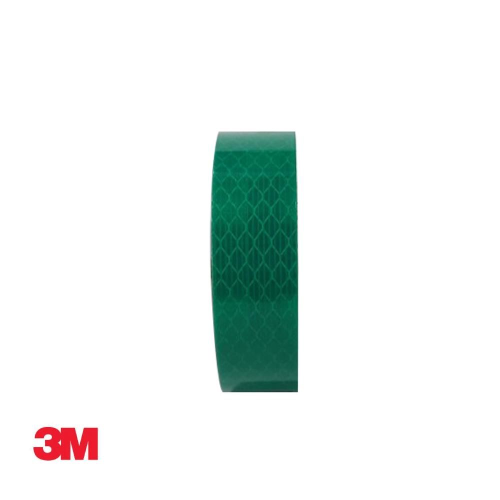 3M 프리즘형 고휘도 반사테이프 24mm x 2.5M 녹색