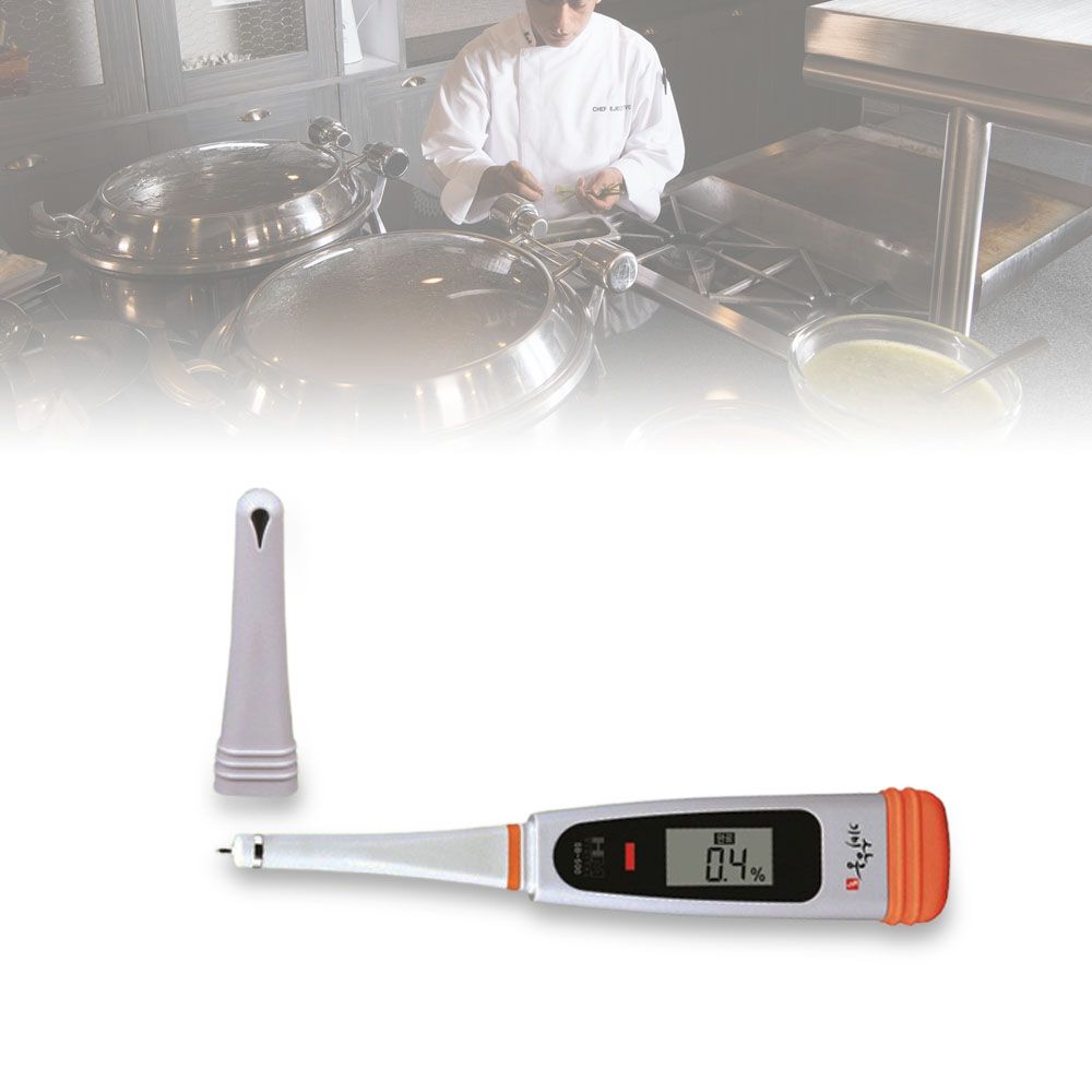 나트륨 측정기 염분 염도 농도측정 가정 음식 염도계