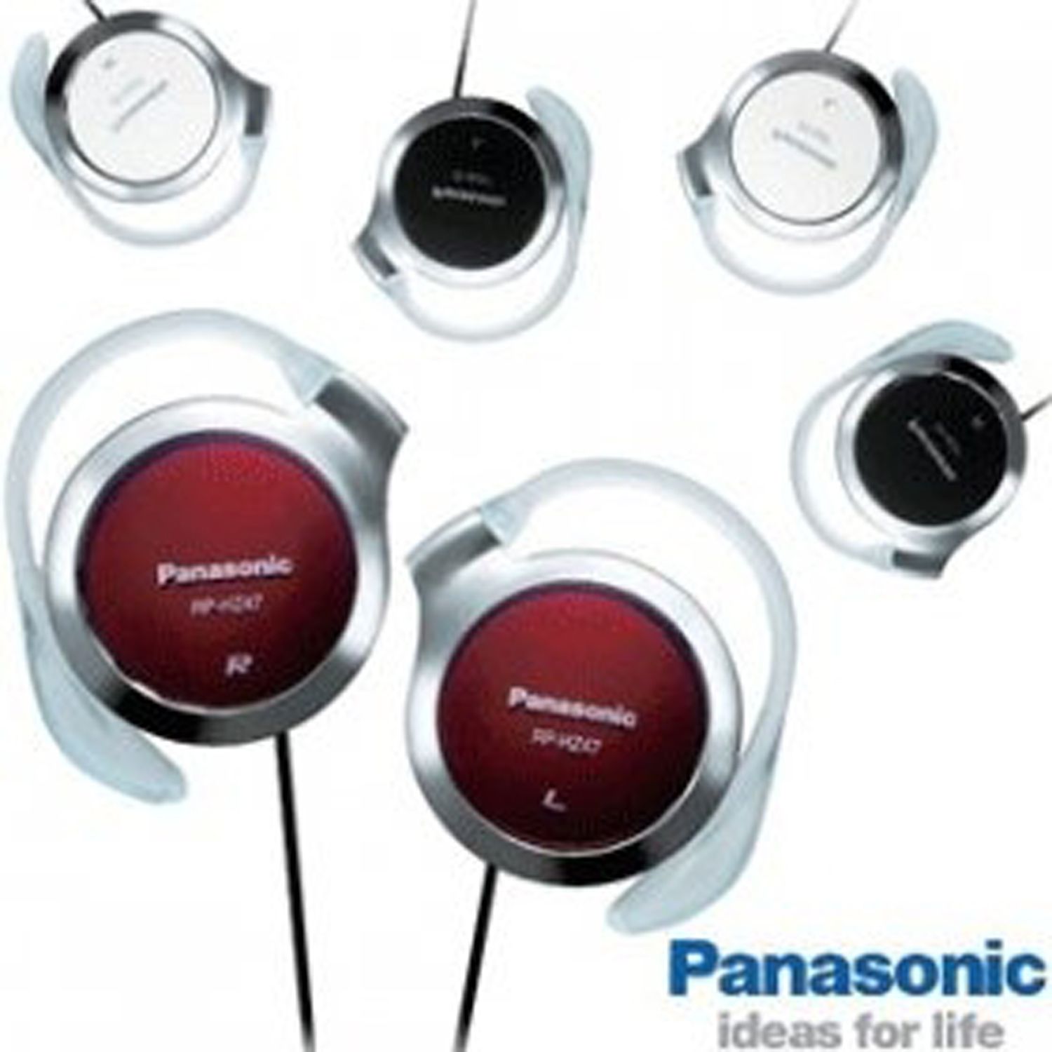 파나소닉정품 귀걸이형이어폰 RP-HZ47 풍부한사운드 편안한착용감 스테레오
