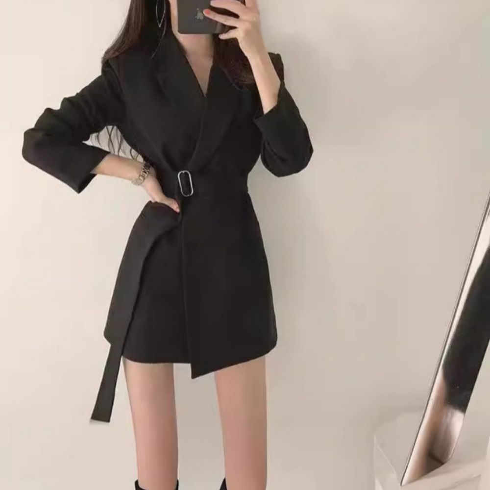 여자 하객룩 데일리 오피스룩 블레이져 미니원피스
