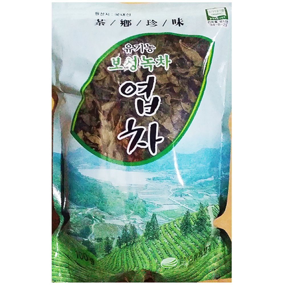 업소용 식당 식자재 재료 보성제다 녹차잎 100g