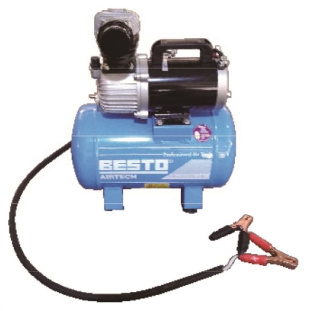 DC 콤프레샤(OIL TYPE) 1HP/0.75kw 8L 17kg 24V AT-