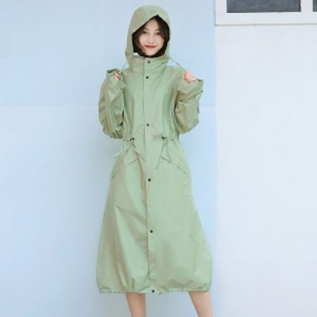 트렌드남녀공용바람막이레인코트(XL)(민트)비옷