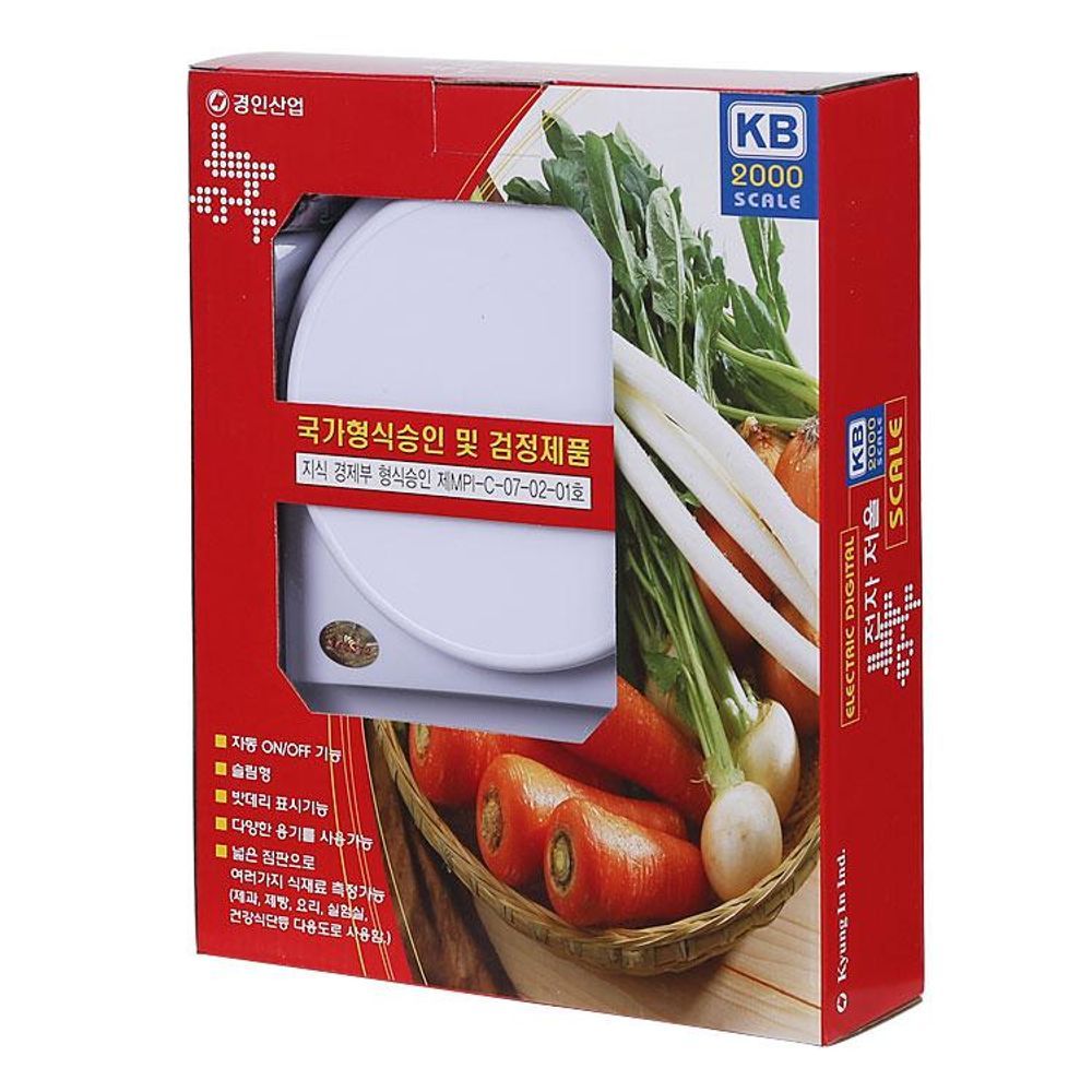 SHENZHEN ACCT 전자 저울(KB-2000) 2KG