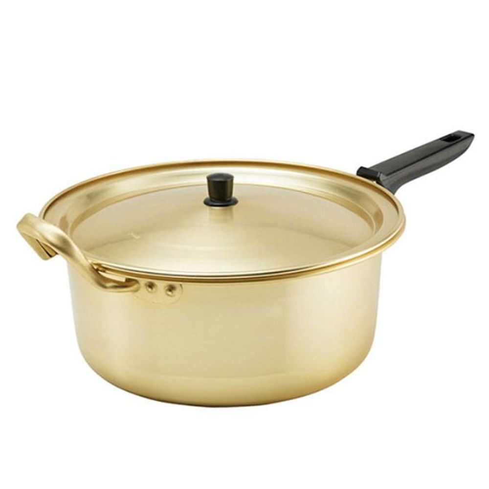 국산 양은 냄비 업소 가정 찌게 라면 냄비 편수 24cm