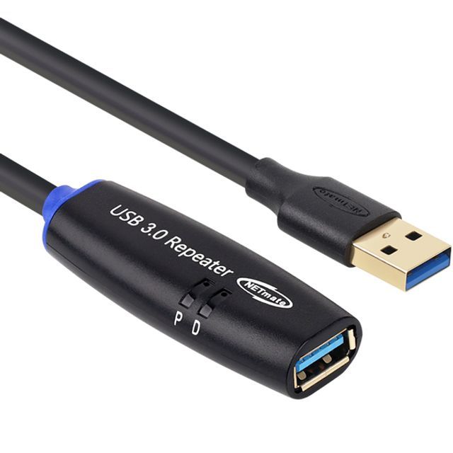 넷메이트 CBL-302-30P USB3.0 연장 리피터 30m
