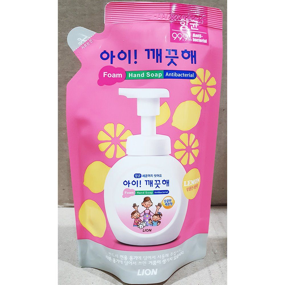 손세정제(아이깨끗해 레몬향 200ml 리필용) X24