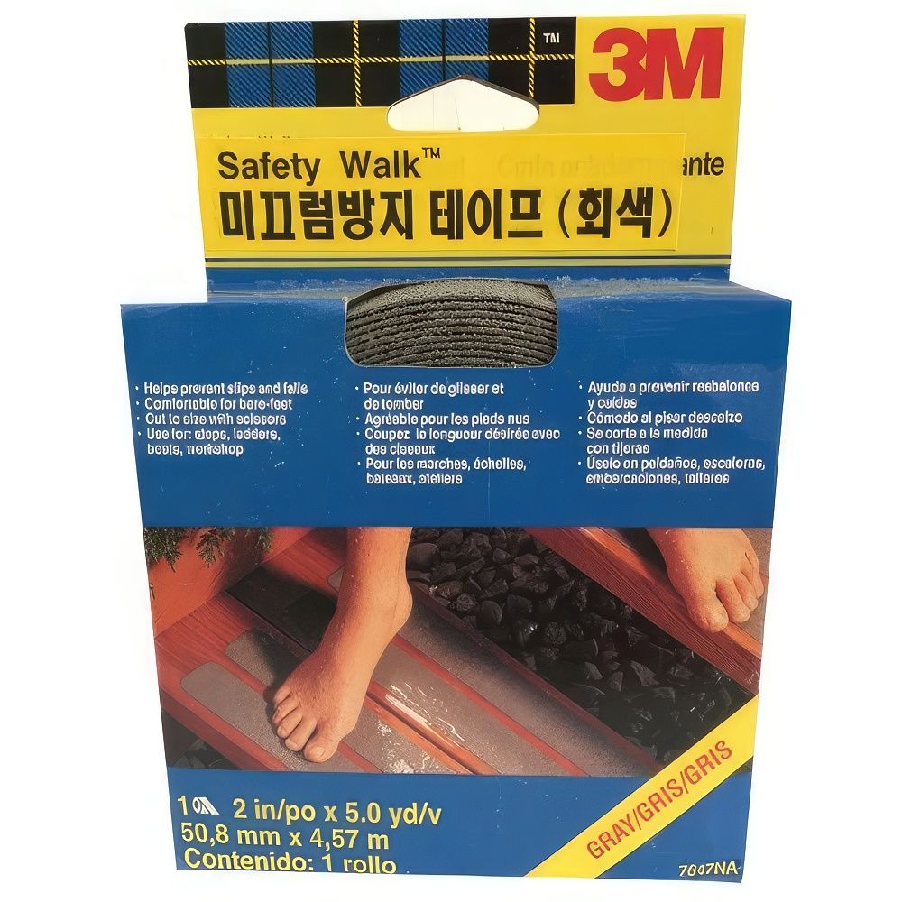 3M 실내 실외 계단 미끄럼방지 논슬립 테이프 5M 패드