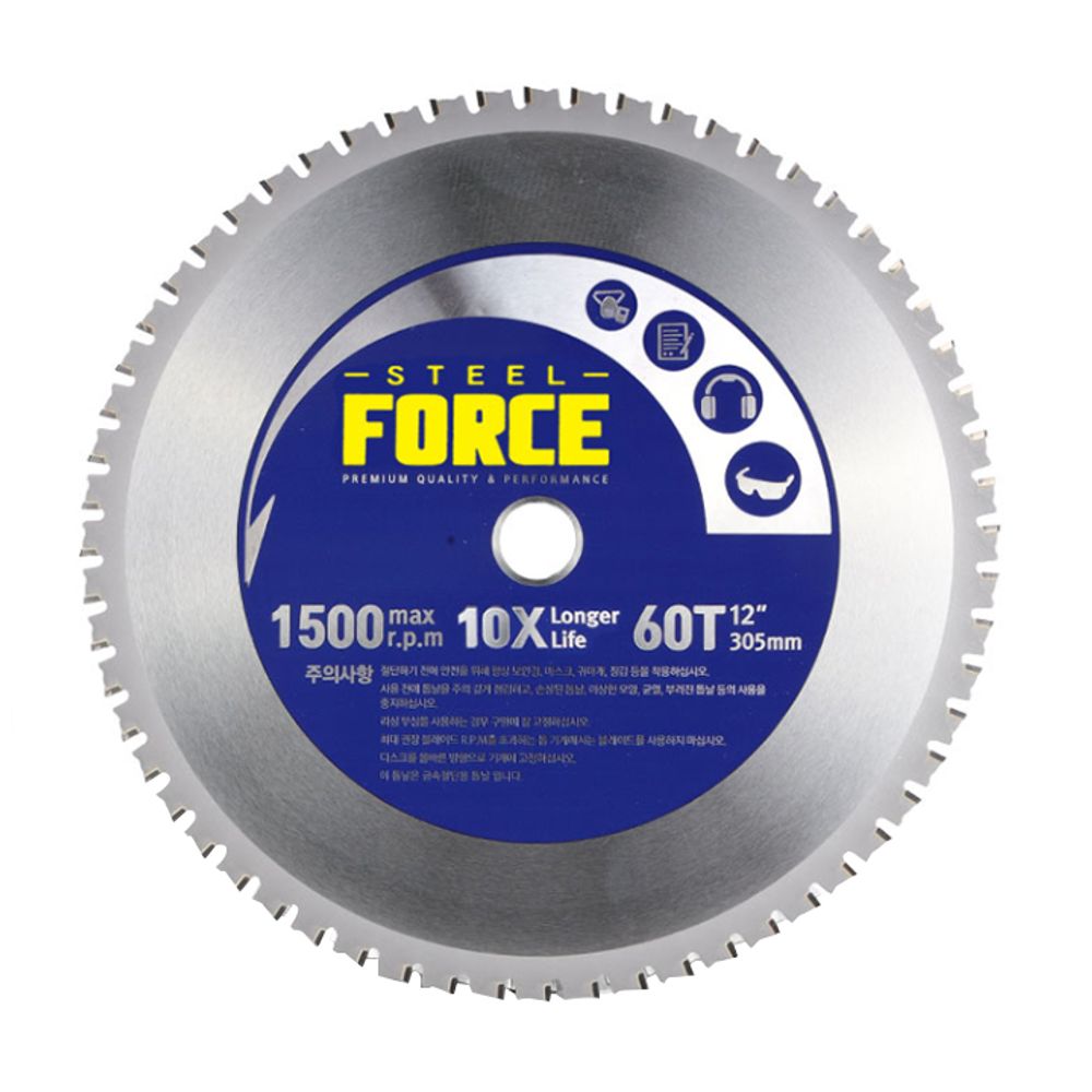 STEELFORCE 원형톱 날(금속용)_TH-SC305SB(12) 305X2