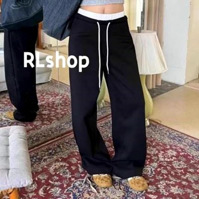 캐주얼 팬츠 URS2285449 골덴바지 플리츠