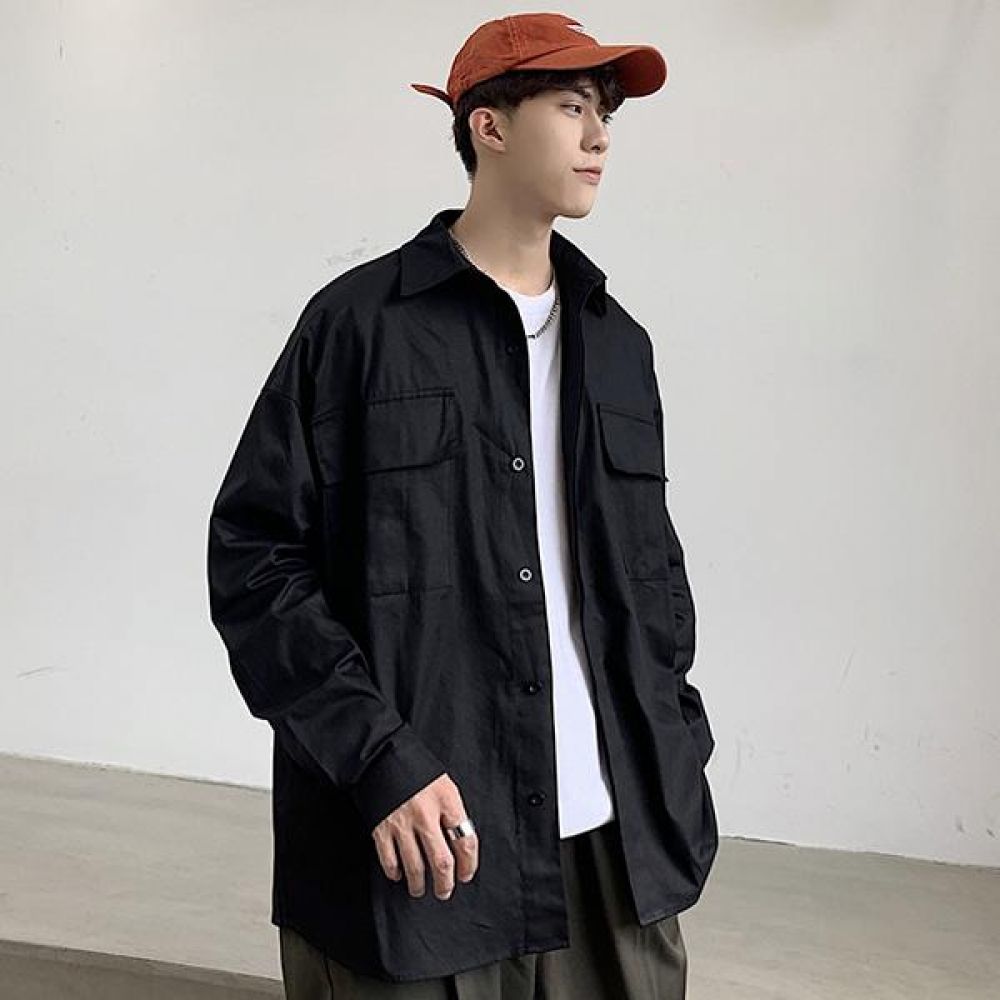 청난방 남성 지오벤처스 무지 청남방 머슬 남자
