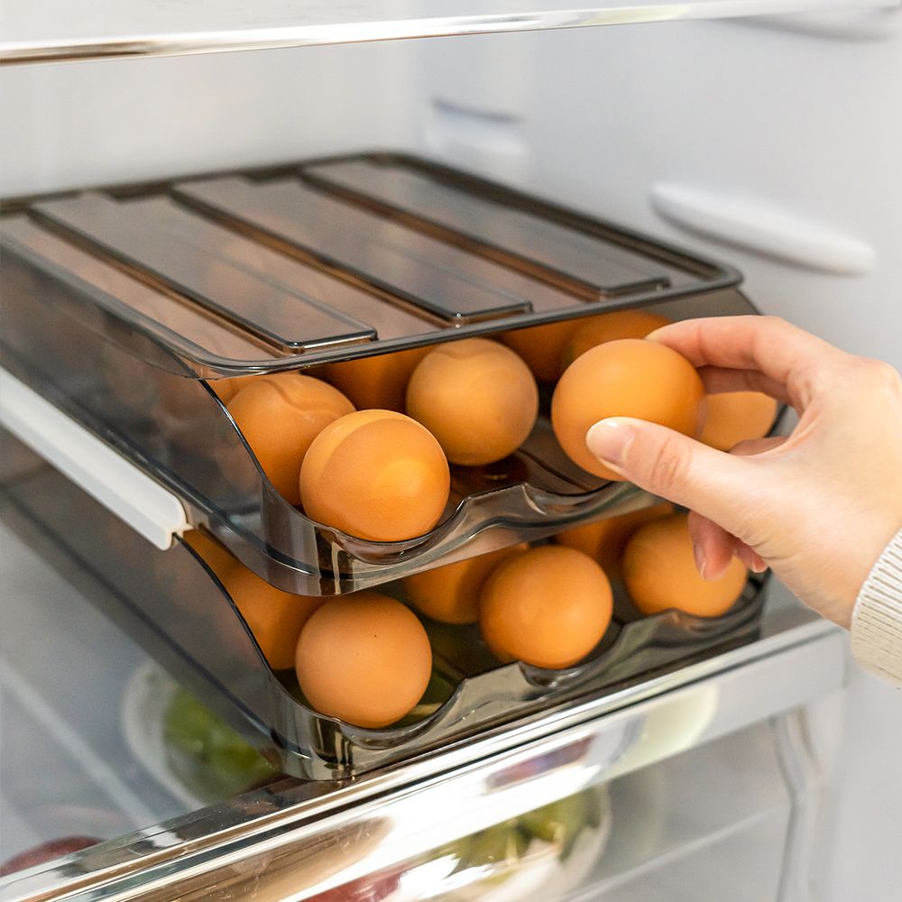 냉장고 계란 정리 적층형 달걀 보관함 에그트레이