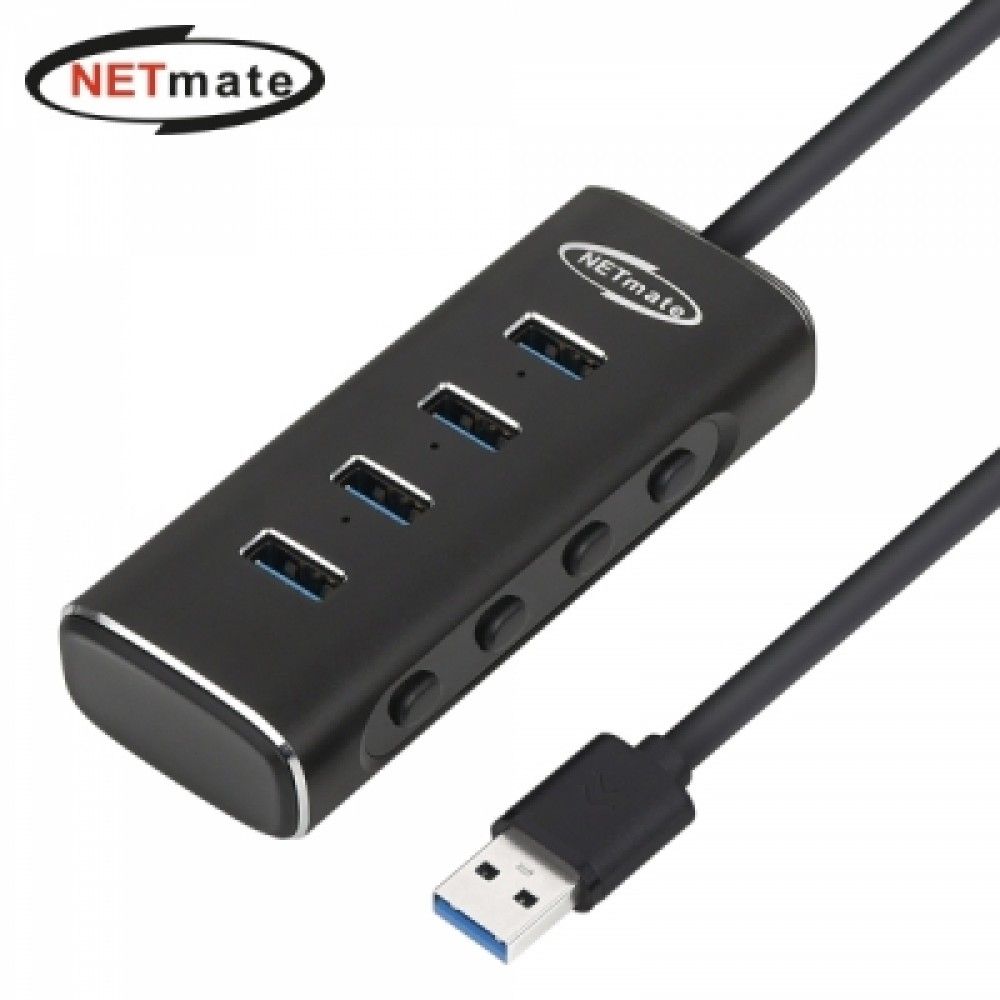 넷메이트 NMJSUBA303 USB3.1 4포트 허브