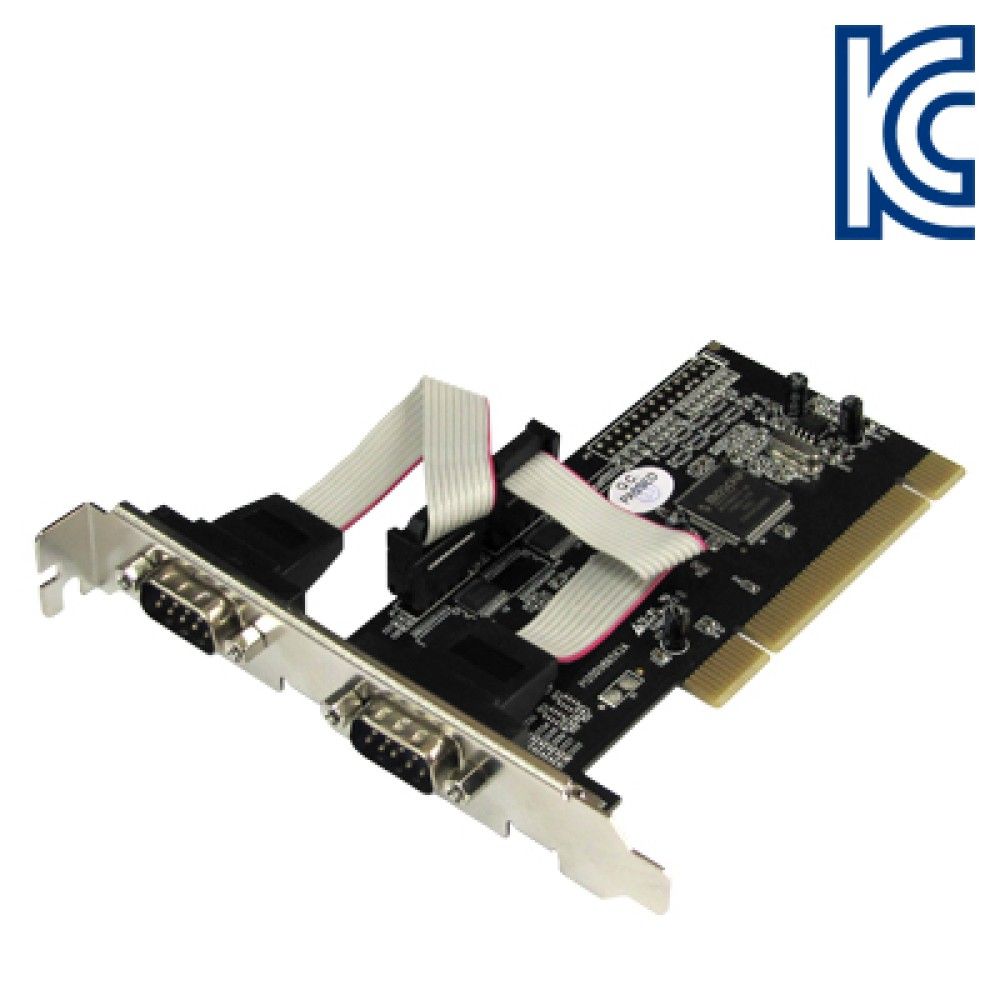 넷메이트 IJS390 2포트 PCI 시리얼카드MOS슬림PC겸용