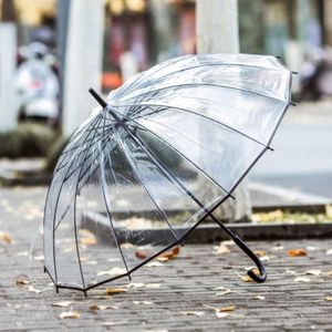 아이티알,MS 튼튼한 고급 자동우산 투명 비닐 장우산 골프우산