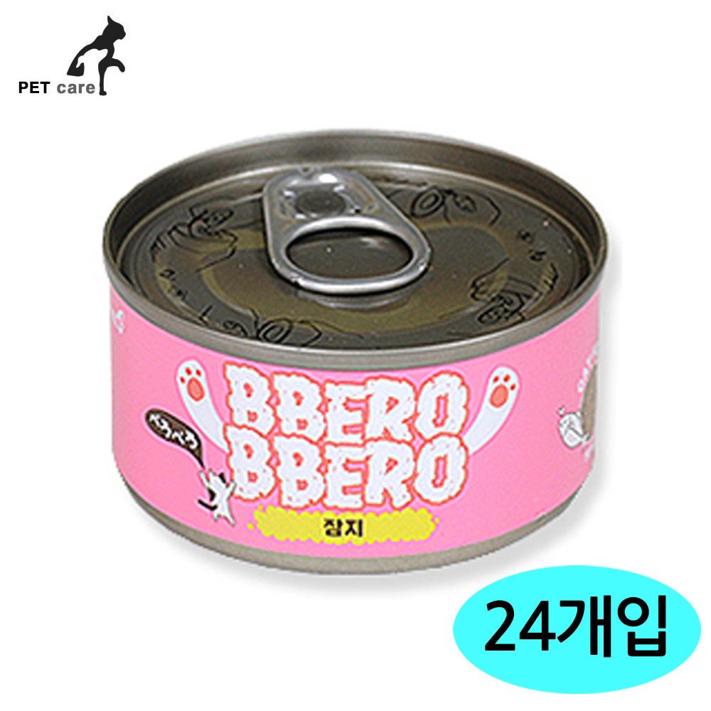 24개세트 빼로빼로 고양이 참치 간식 80g