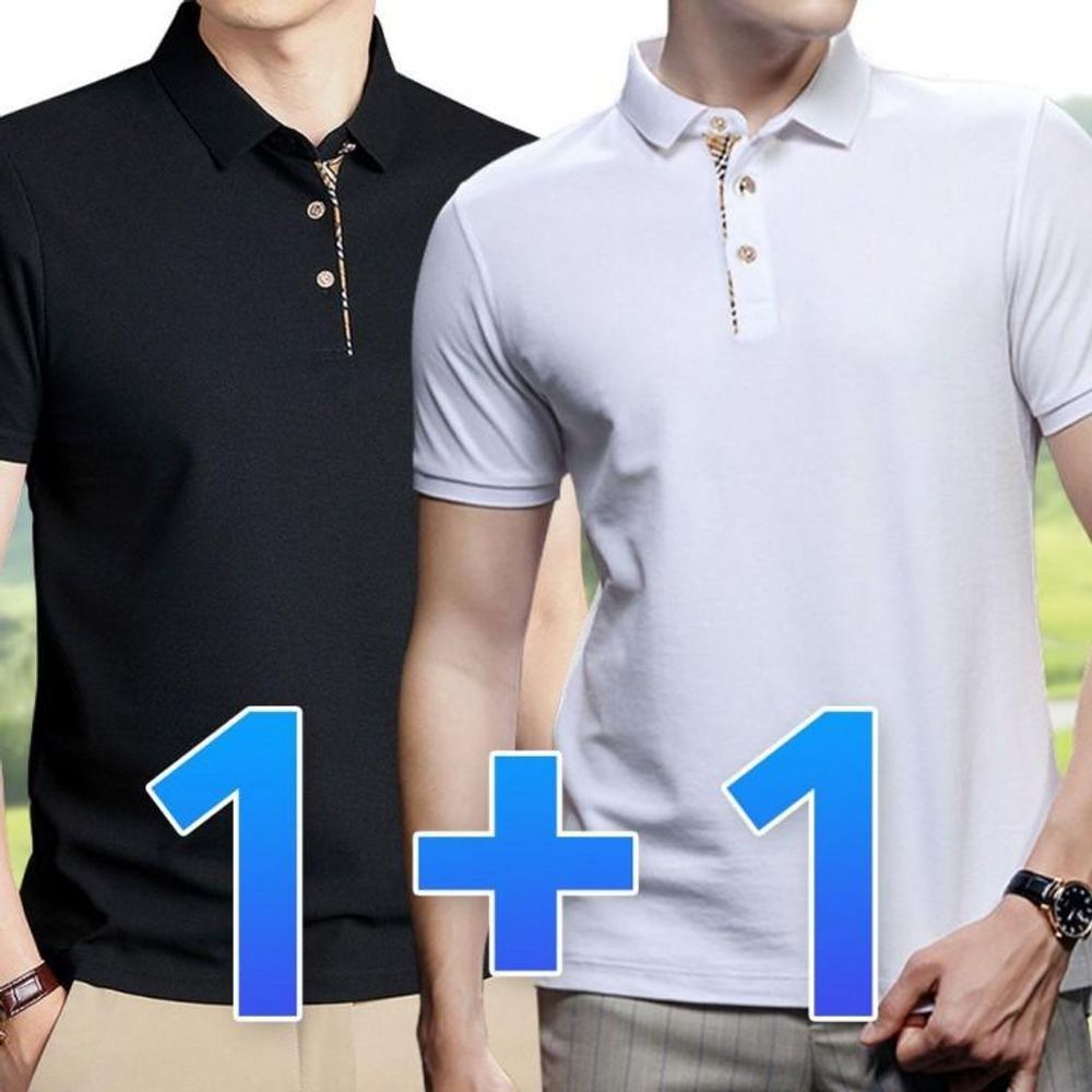 여름 1+1 단체티 티셔츠 반팔 남성 카라티 pk 남자
