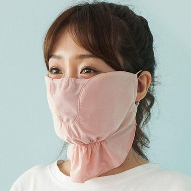 마스크 골프 코망사처리 가리개 스포츠 숨쉬기 햇빛