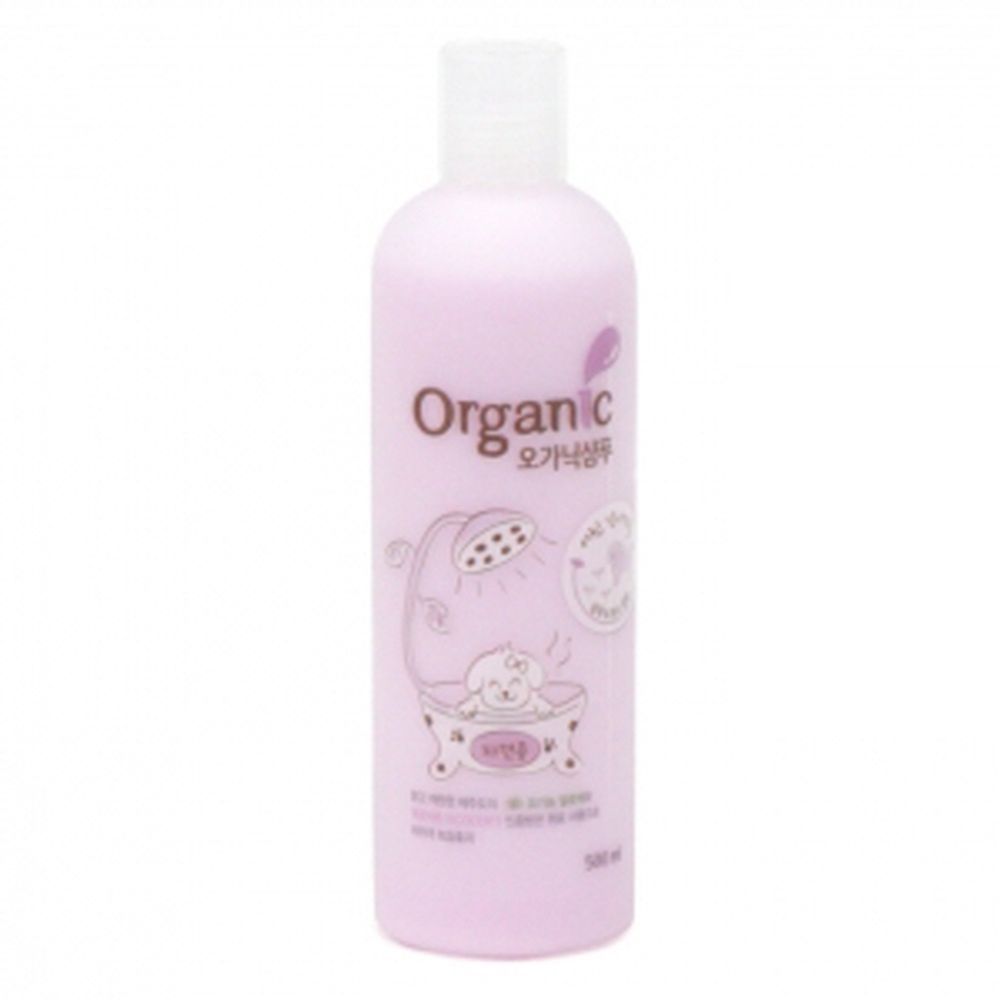 아기 오가닉 강아지 일상 샴푸 500ml 1P 퍼피 위생 미