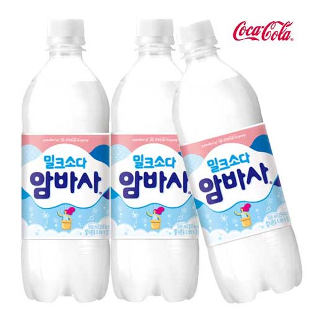 암바사 500ml X 24개 탄산음료/밀크소다/혼합음료