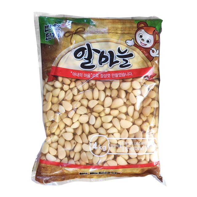 (면)초절임알마늘(반찬단지 4Kg)