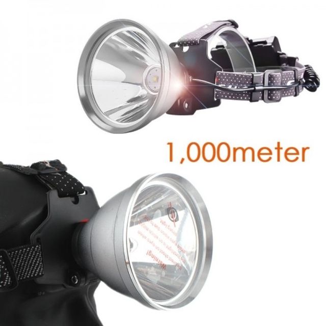 최대직진성 1000미터 XPE-T40 빅 LED헤드랜턴 HW4 (