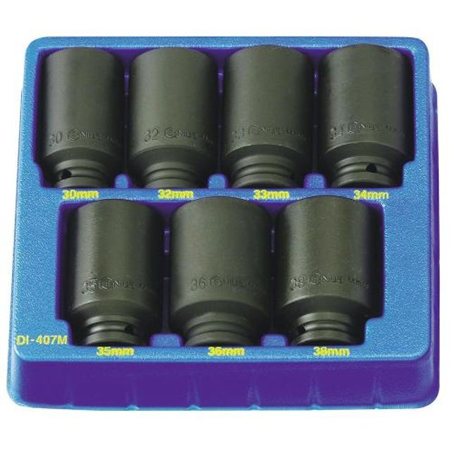 지니어스임팩트소켓 임팩트소켓세트(롱) DI-407M(1/