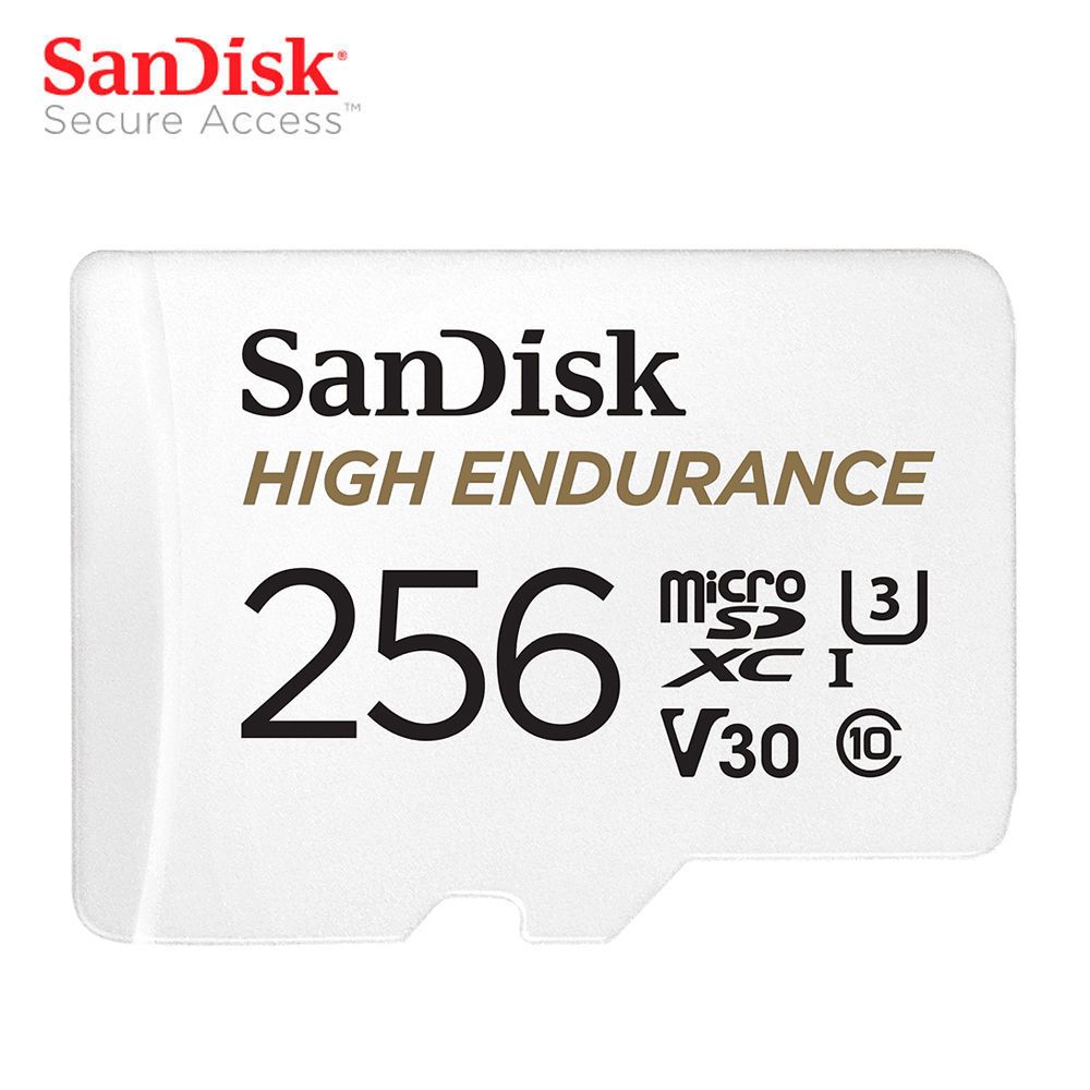 SanDisk 고내구성 비디오 모니터링 microSD 256GB