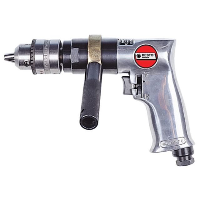 에어드릴 1/2(13MM) 800rpm 210mm 1.4Kg 정역회전 B