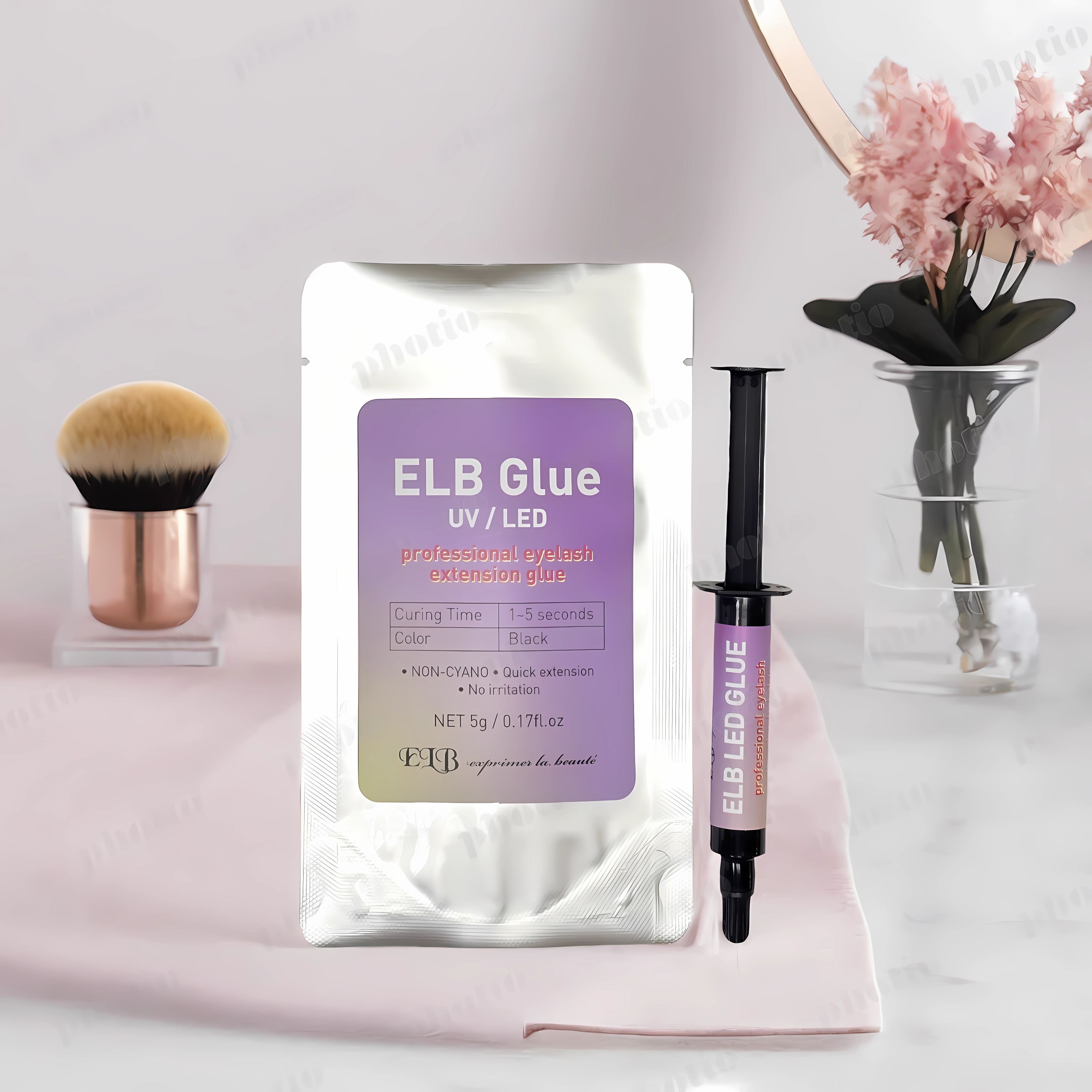 ELB UV/LED 속눈썹연장 접착제 LED GLUE 5g 안전글루