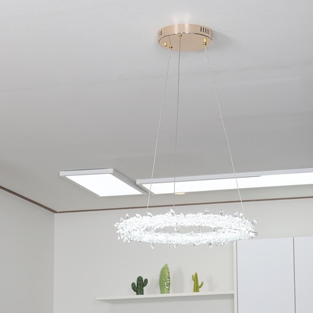 팬던트 LED 스완 25W 크리스탈 주광 6K 공구용품 2352