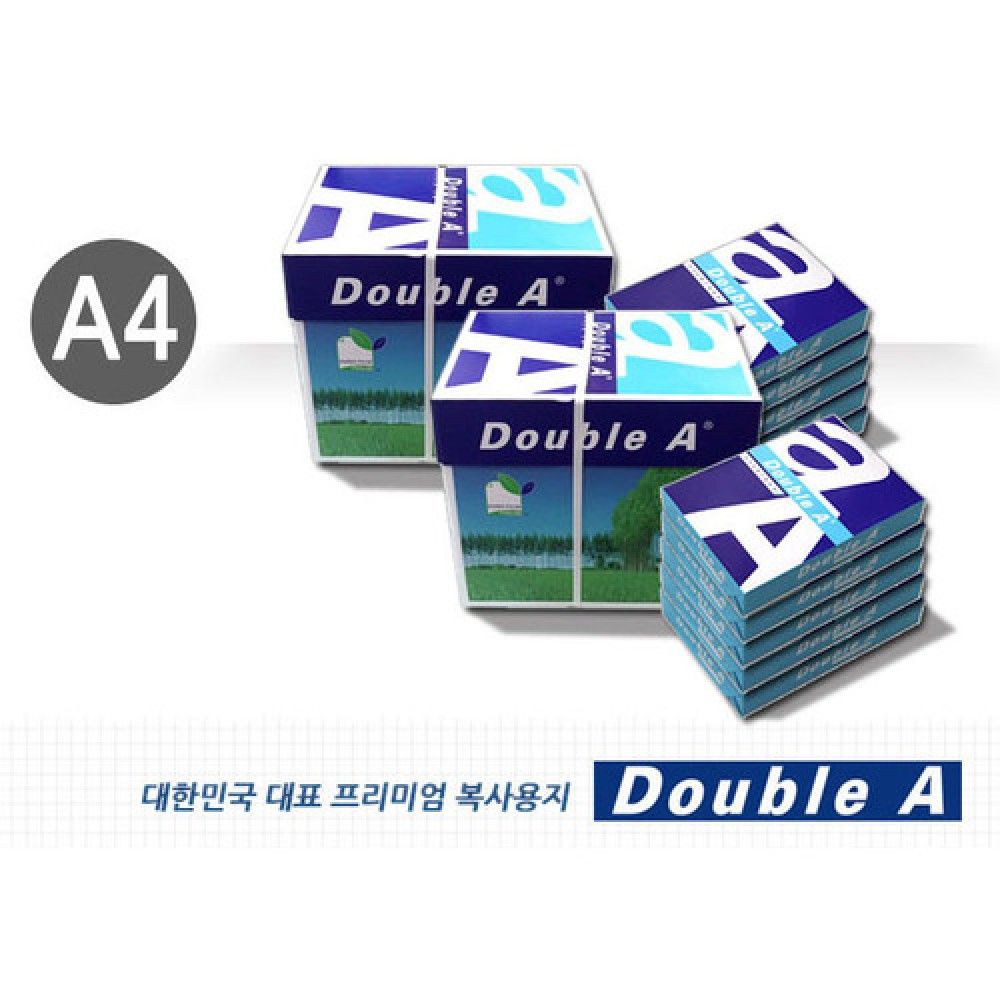 1101 더블에이 80g 5000매2BOX JS A4