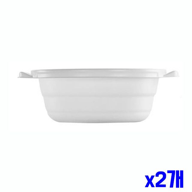 뚝배기 국물용기 포장그릇 서 x2개 밥 25set 일회용