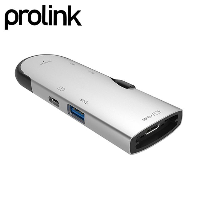 프로링크 PF414A USB3.0 Type C 5 in 1 멀티 허브