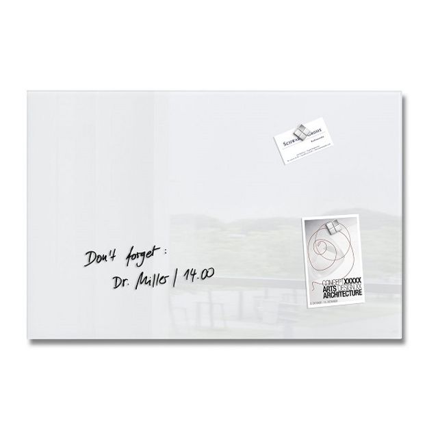 지겔 60x40cm 디자인 마그네틱 글라스보드 GL121