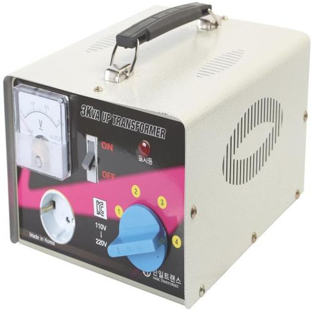 한일변압기가정용트랜스(승압) 1EA 3KVA(링코어)