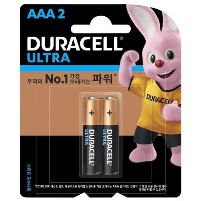듀라셀 LR03(AAA) 2P 알카라인 울트라 건전지 24알