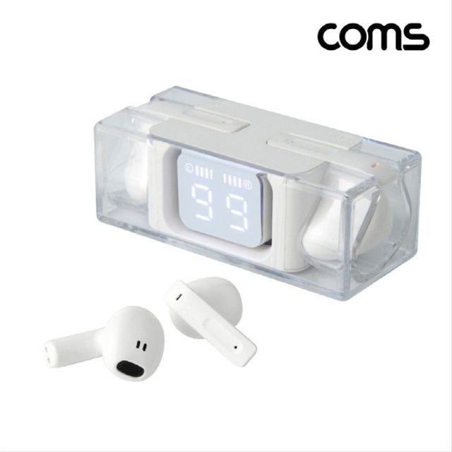 블루투스 이어폰 SRTWS-53 White V5.3 EDR