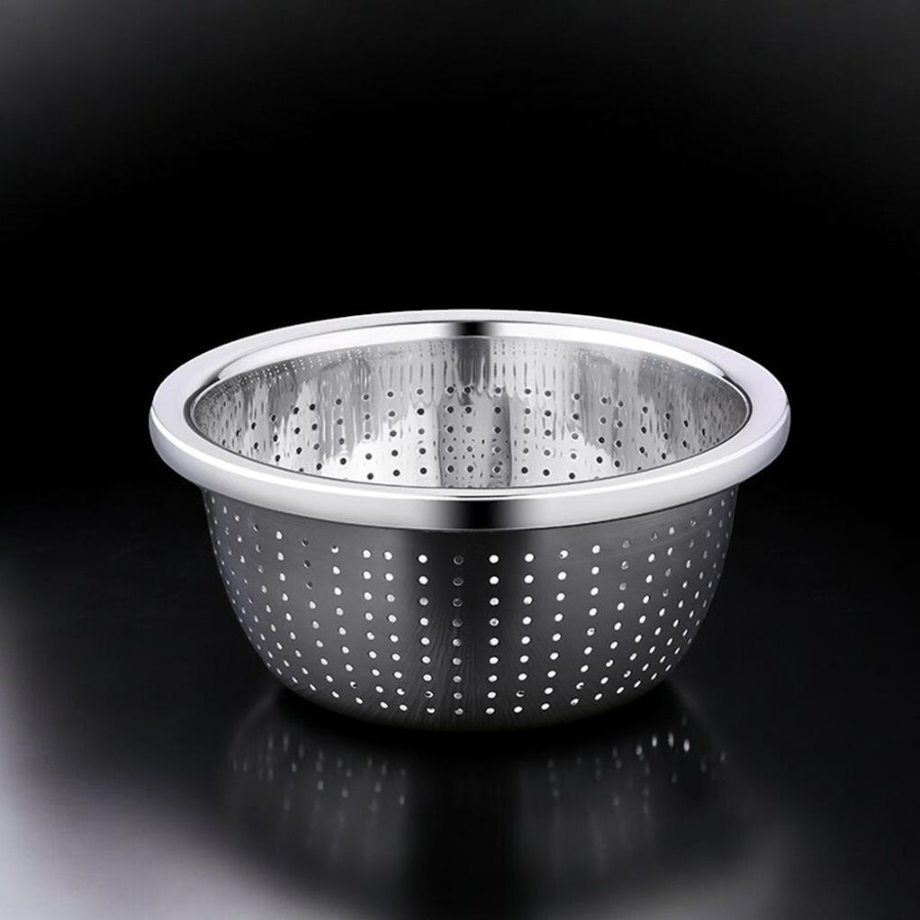 게더릭 타공 스텐 채반 (22cm)