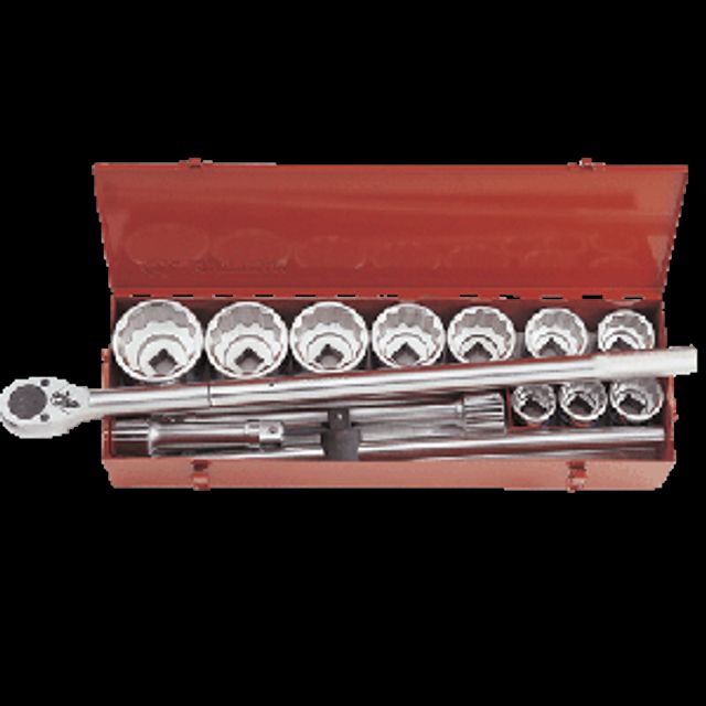 KINGTONY 소켓렌치세트(12PT) 8015MR 1DRx14pcs(mm