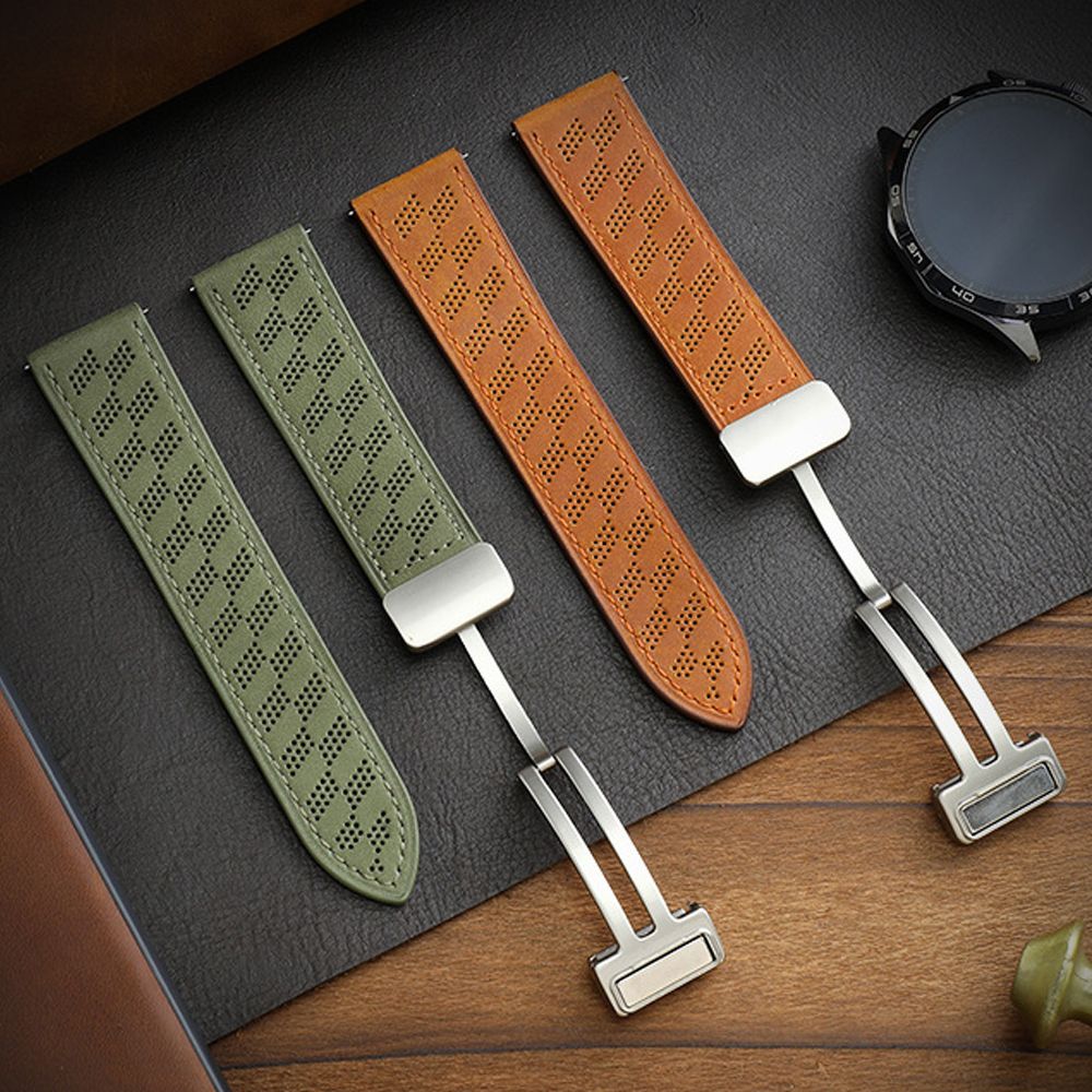 갤럭시워치7 40mm 44mm 마그네틱 버클 가죽밴드스트랩